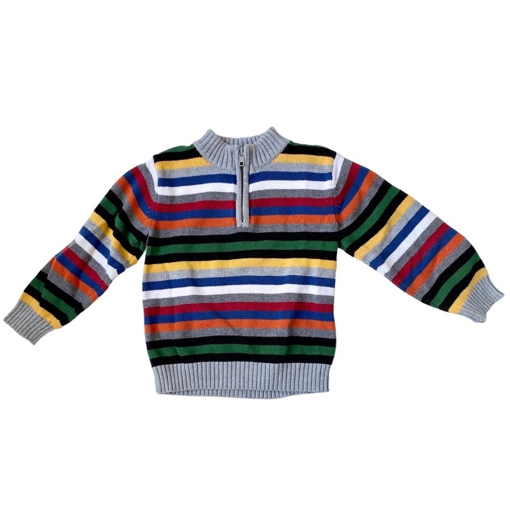 Gymboree 100% Cotton Striped Sweater, Size 3